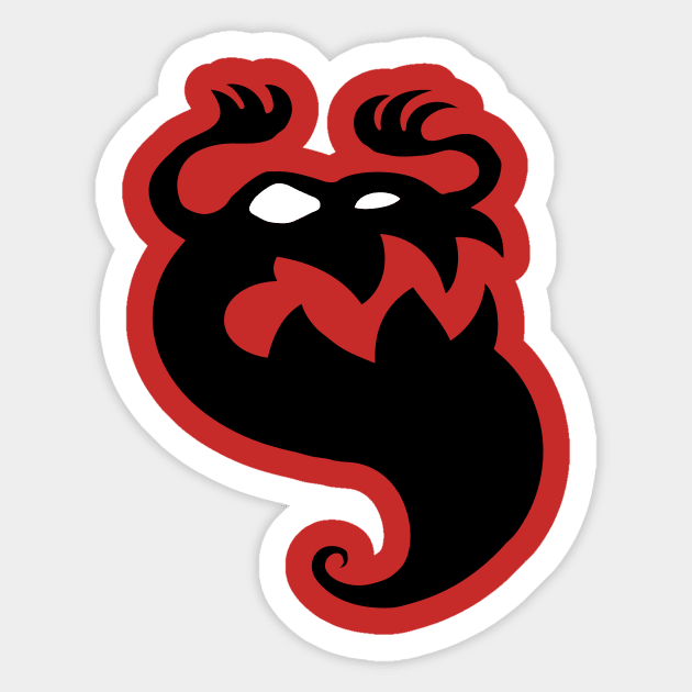 monster funny Sticker by Huggy Mauve